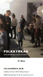Mobile Screenshot of folkkyrkan.nu